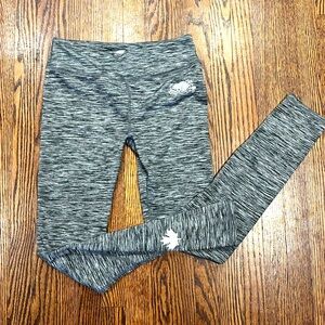 GIRLS ROOTS GREY LEGGINGS